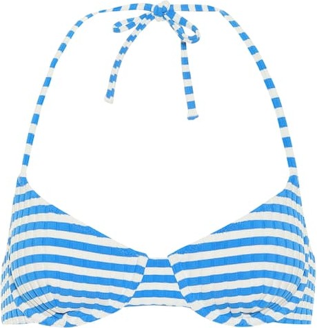 Solid & Striped The Ginger striped bikini top