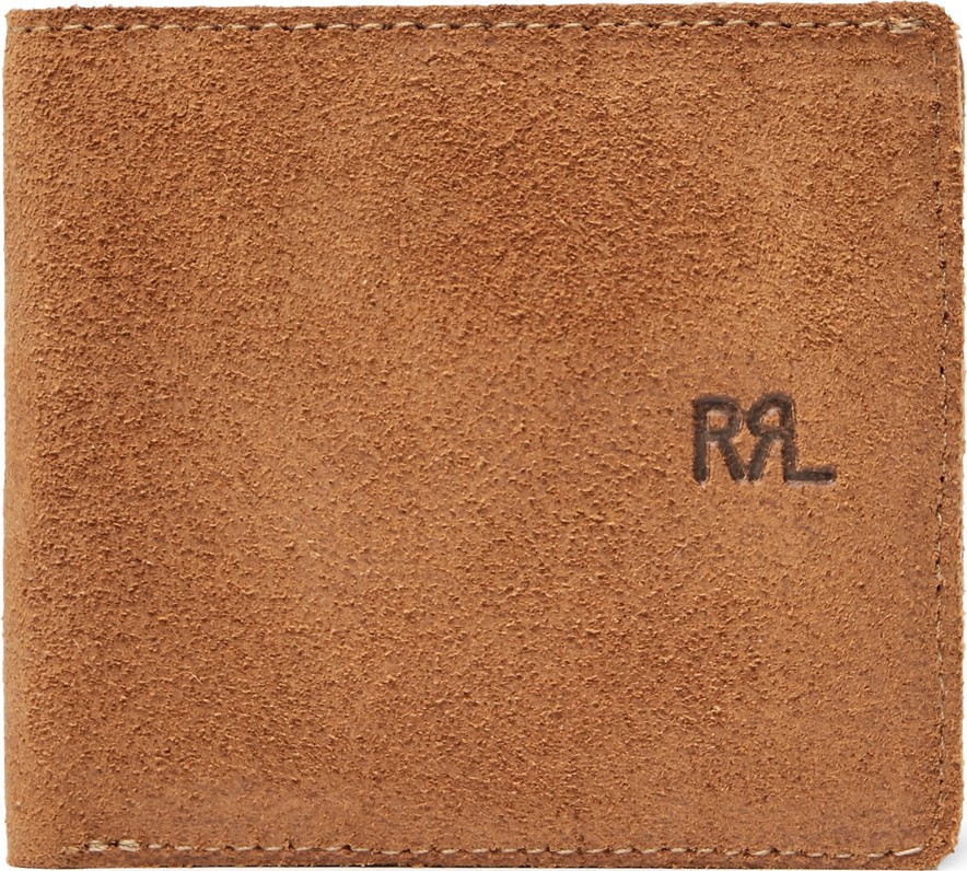 Rrl Ranch Suede Billfold Wallet