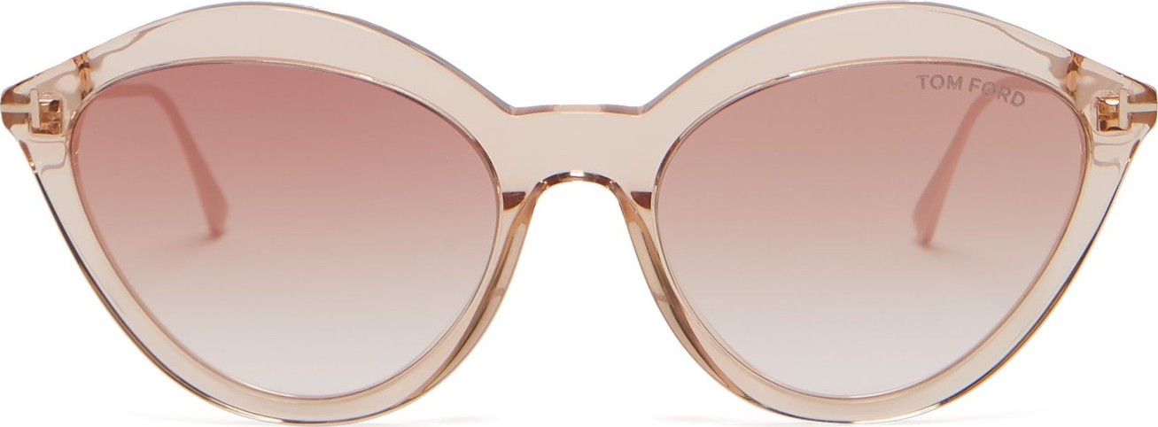 TOM FORD Slater cat-eye acetate sunglasses