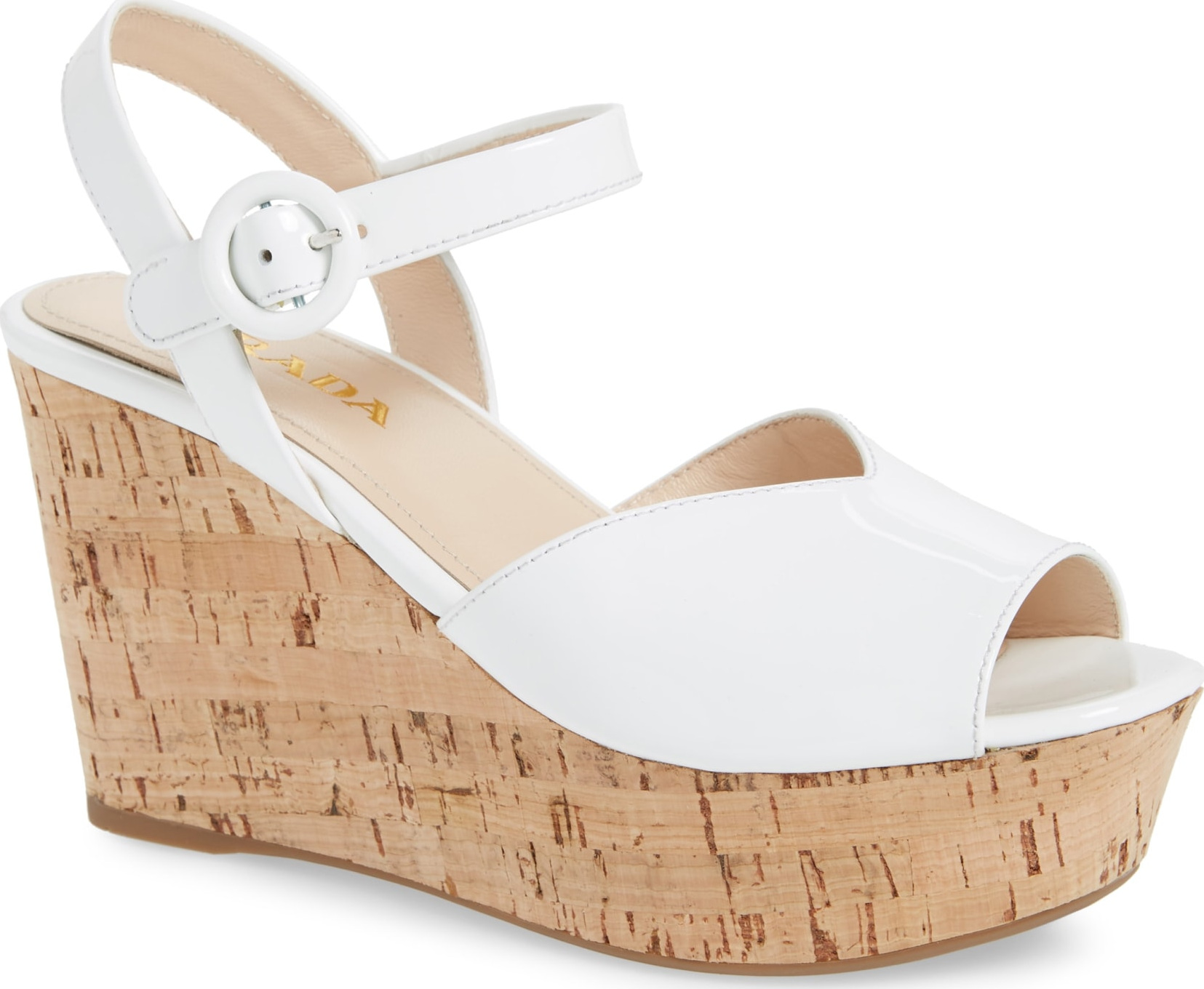 Prada Wedge Platform Sandal