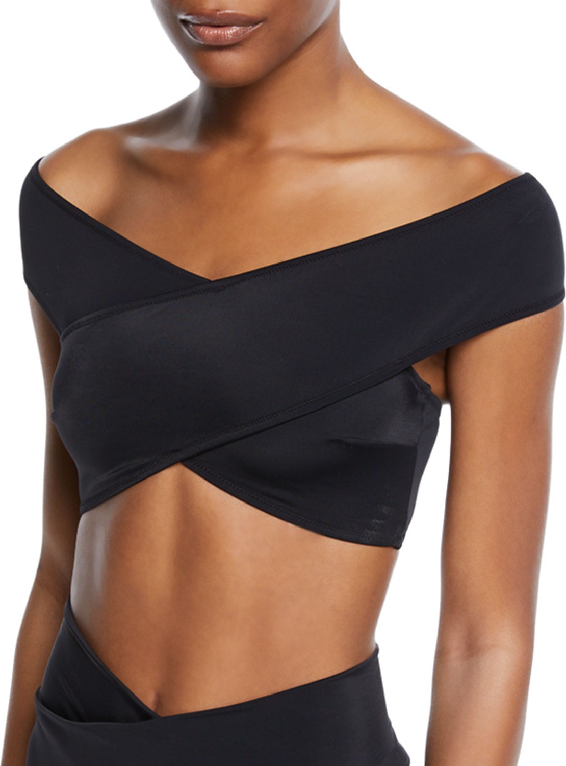 OYE Swimwear Lucette Off-The-Shoulder Bikini Top