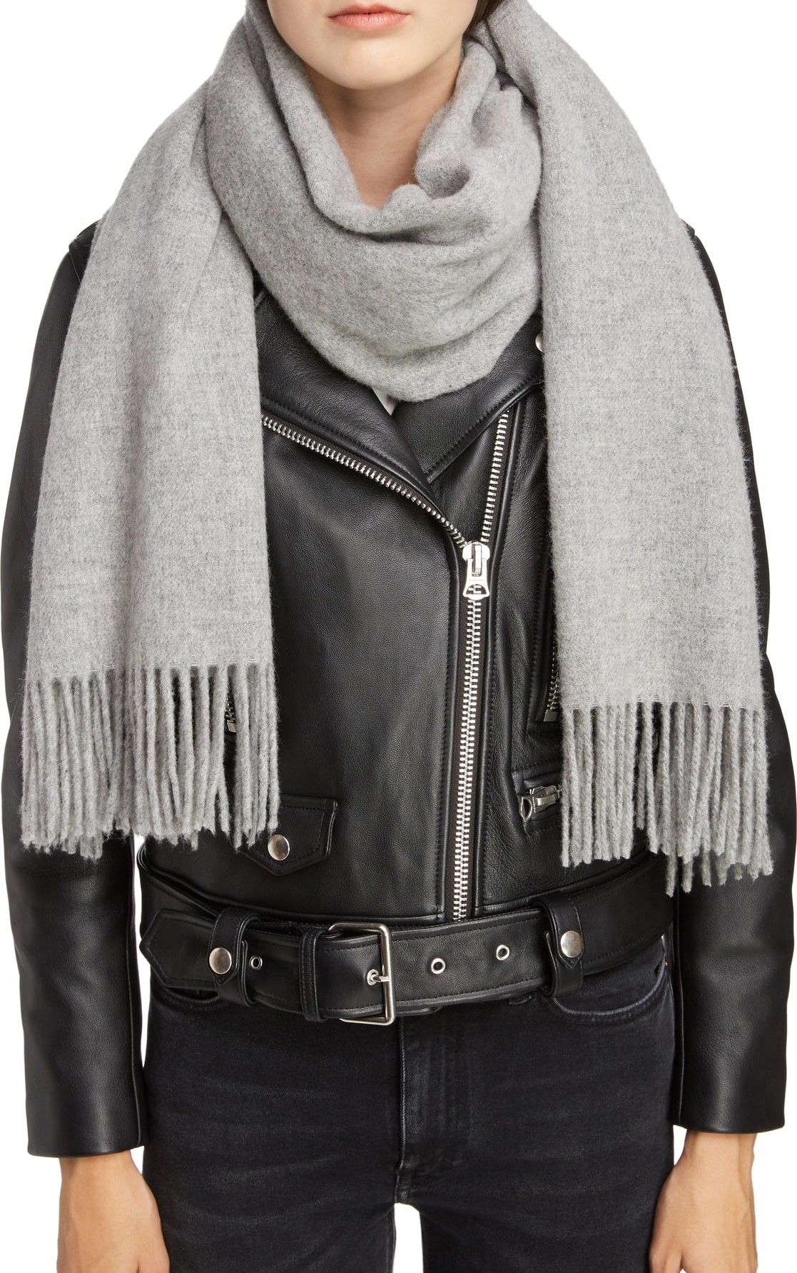 Acne Studios Canada Fringe Scarf