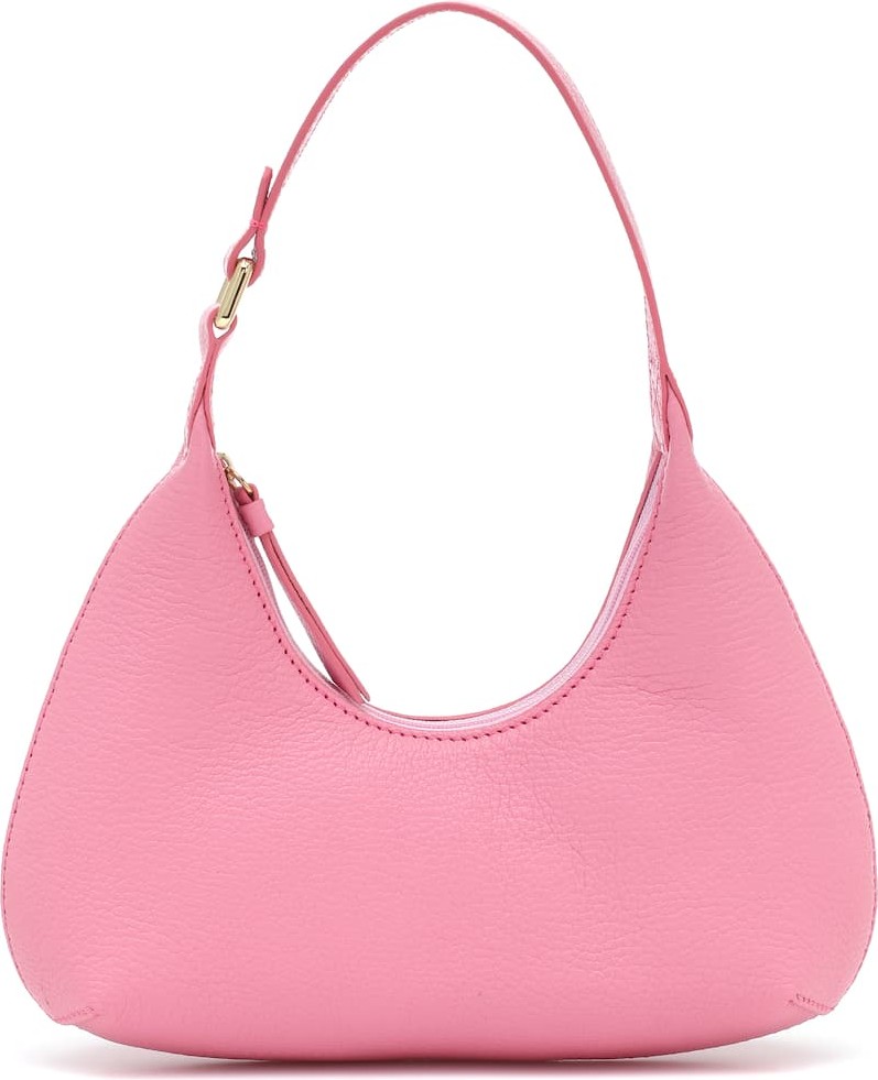 By Far Exclusive to Mytheresa – Baby Amber leather shoulder bag