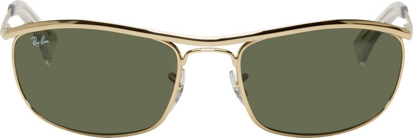 Ray Ban Gold Metal Arista Sunglasses