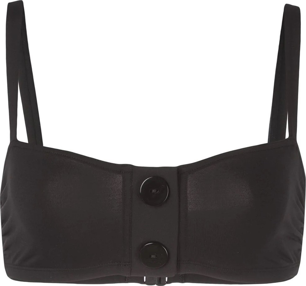 Eres button detail bikini top