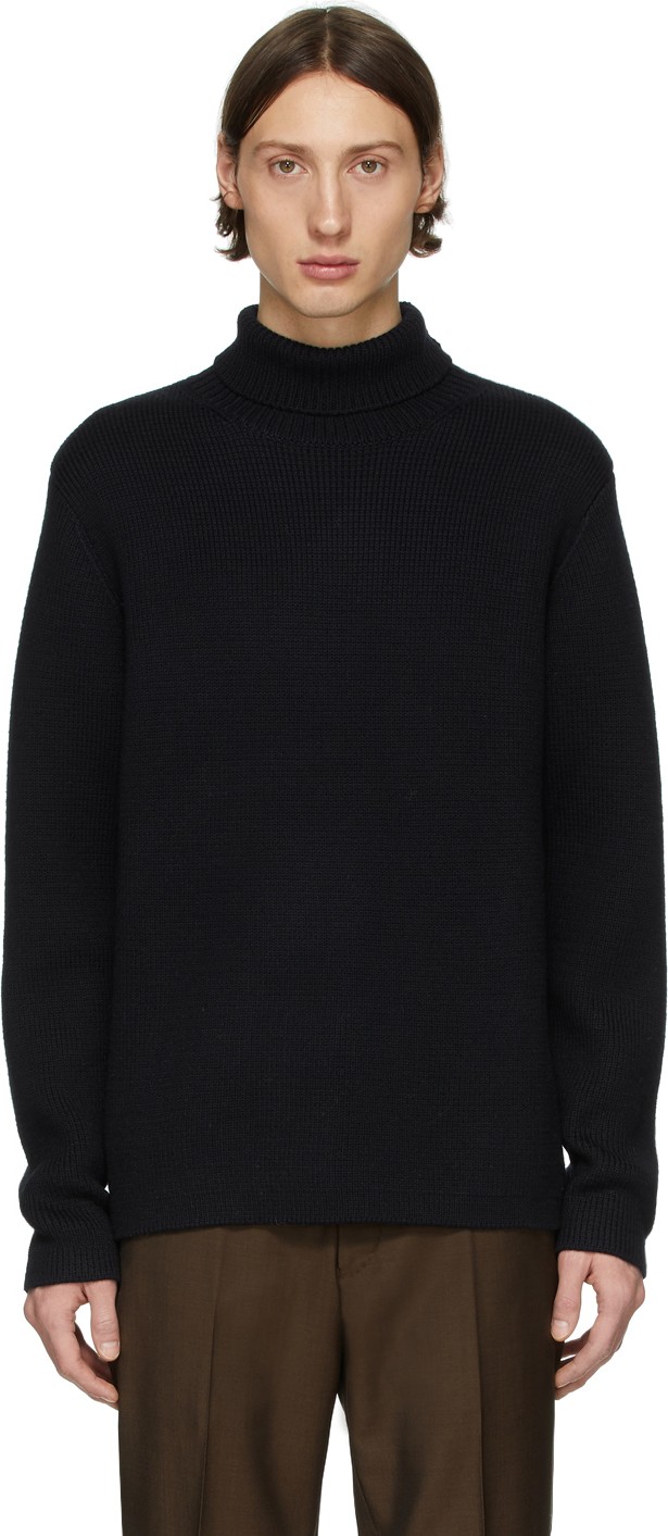 Tiger Of Sweden Navy Ballast Turtleneck