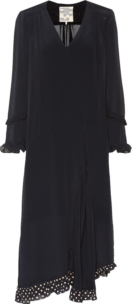 Baum und Pferdgarten Ameli silk-blend dress