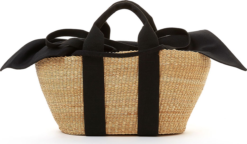 Muun Woven George Basket Tote Bag