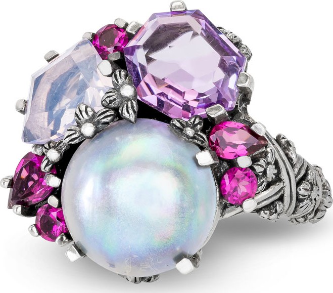 Stephen Dweck Multi-Stone Small Cluster Ring
