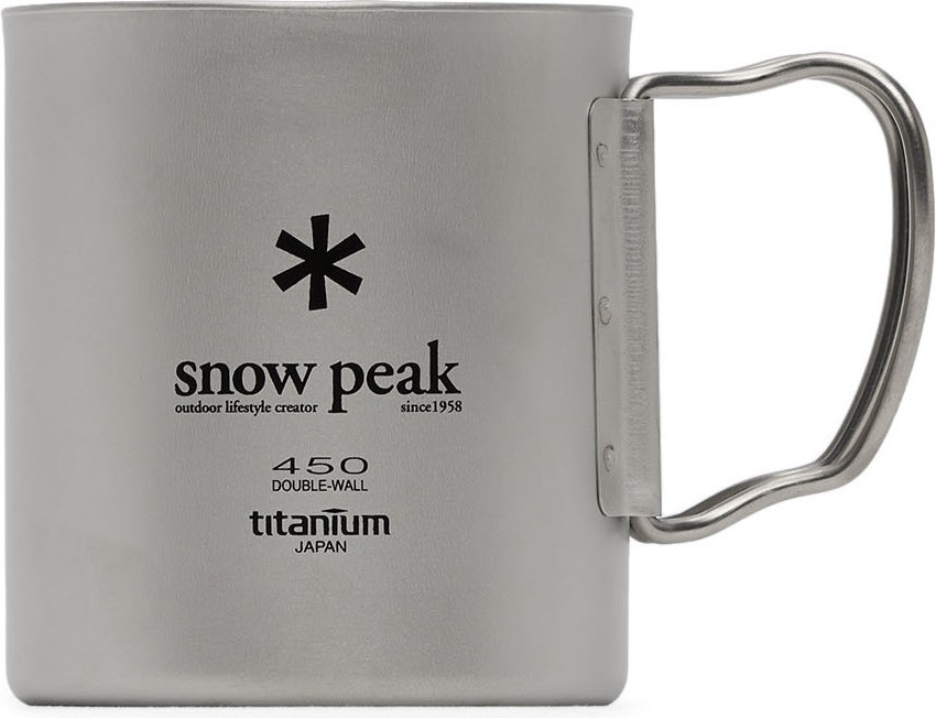 Snow Peak Silver Double Wall 450 Mug