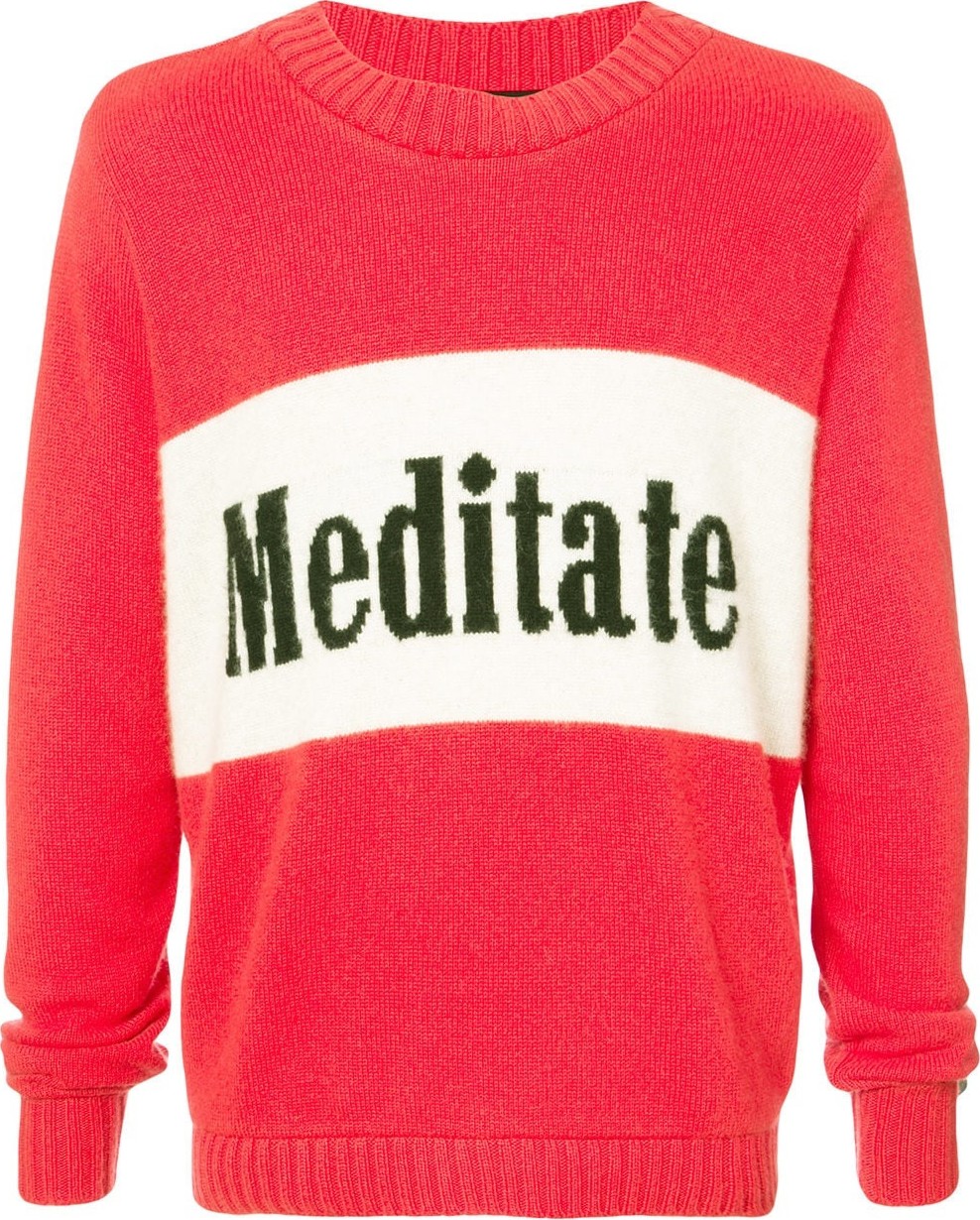 The Elder Statesman Meditate Sweater