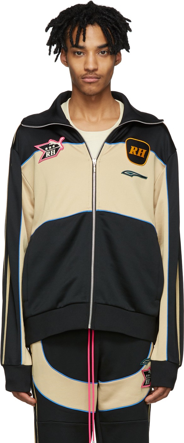 RHUDE Black Puma Edition Track Jacket