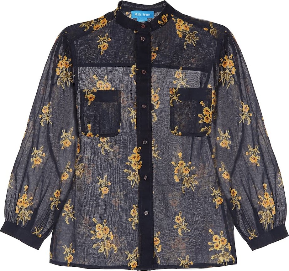 M.i.h Jeans Lili floral cotton shirt