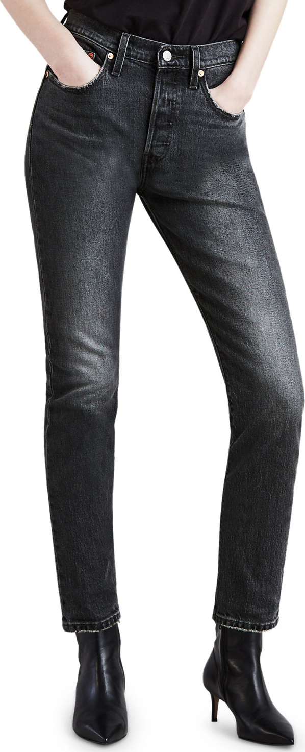 LEVI’S 501 High-Rise Ankle Skinny Jeans