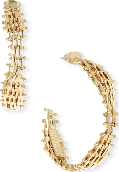 Rosantica Volutta Hoop Earrings