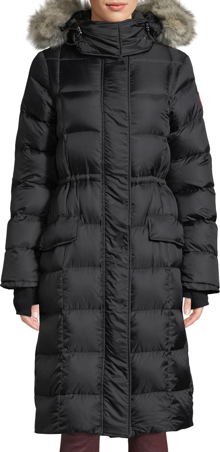 Canada Goose Lunenberg Long Parka w/ Fur Trim & Removable Hood