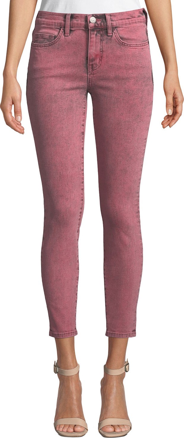 Current/Elliott The Stiletto Mid-Rise Ankle Skinny Jeans