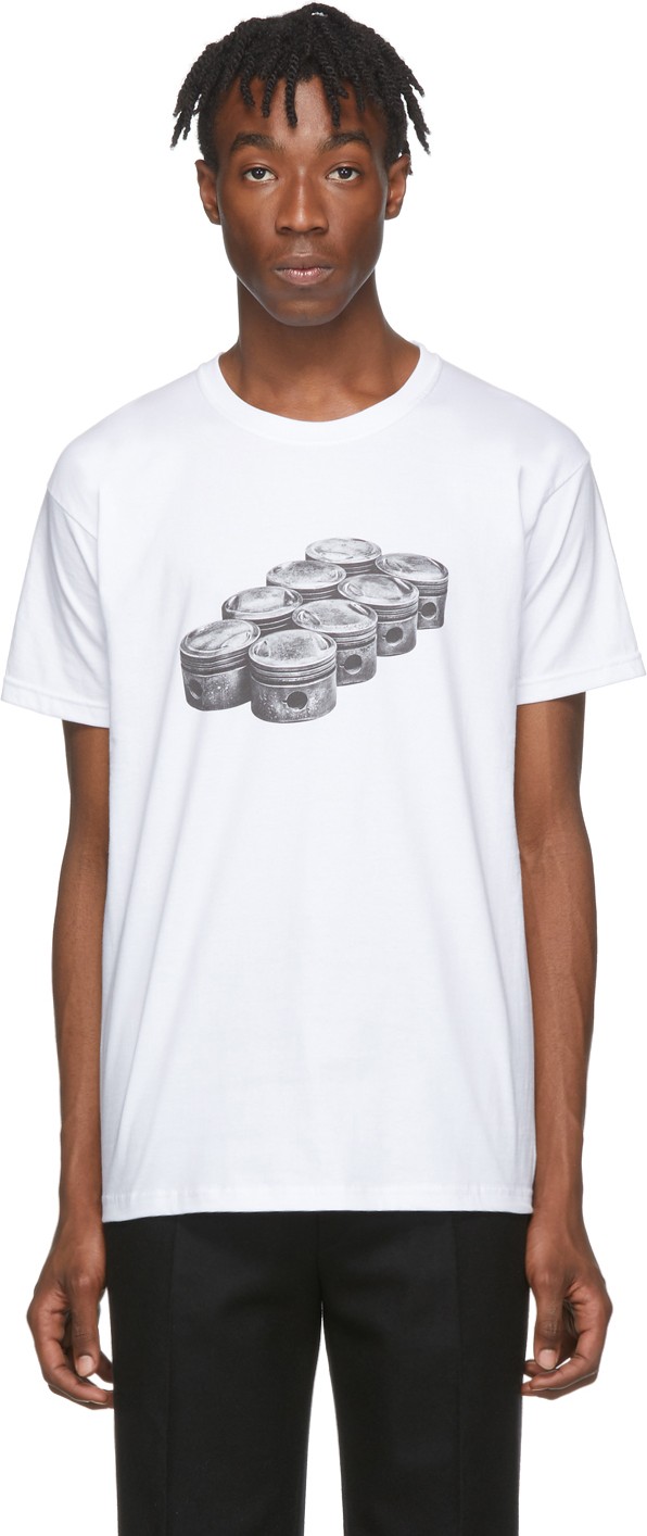 BYREDO White Craig McDean Edition Engine T-Shirt