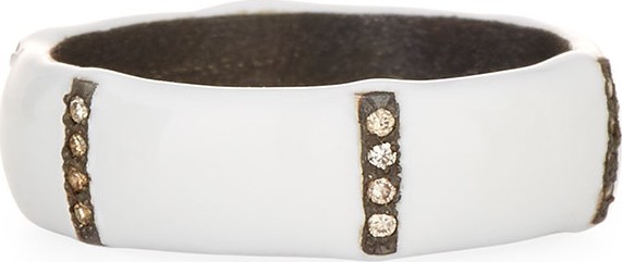 Armenta Old World Diamond Wide Enamel Stack Ring Armenta Old World Diamond Wide Enamel Stack Ring