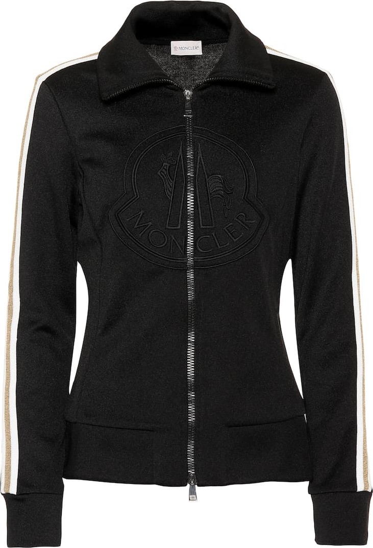 Moncler Logo cotton-blend track jacket