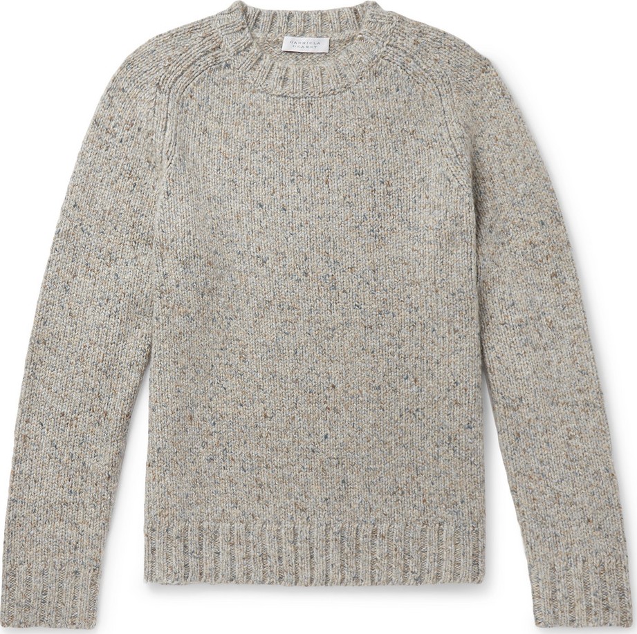 Gabriela Hearst Mélange Cashmere Sweater
