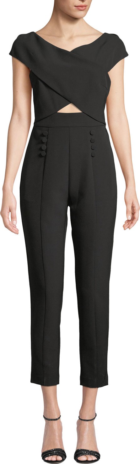 Elliatt Sorremto Stretch Crisscross Jumpsuit
