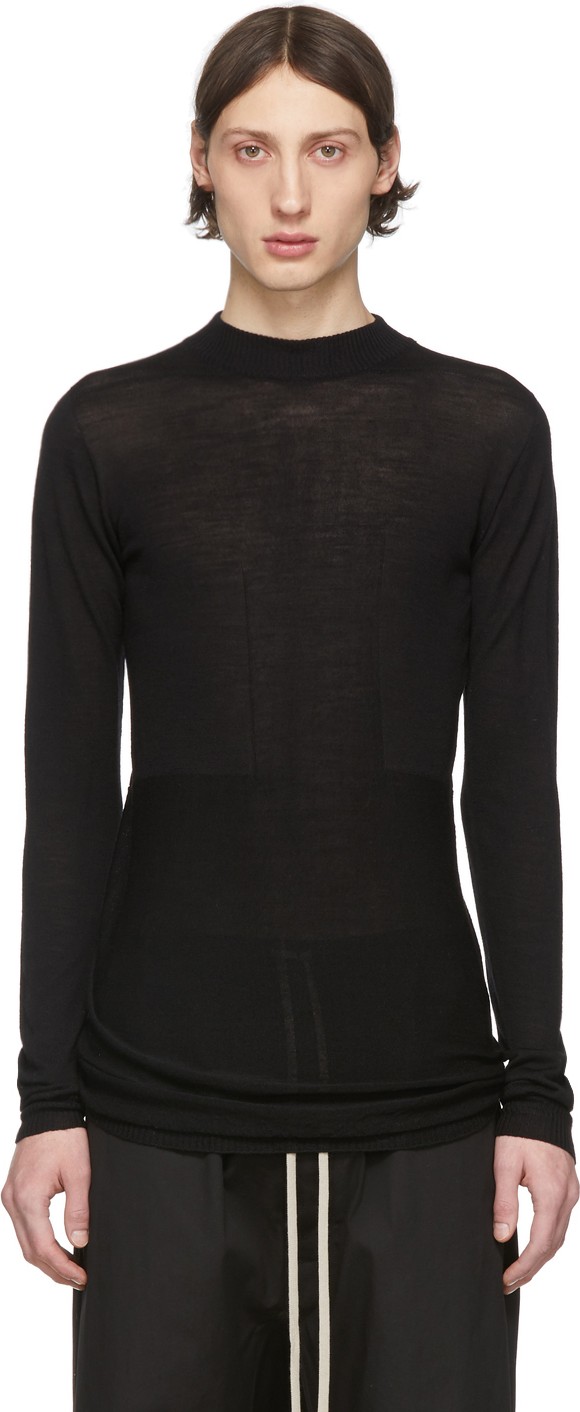 Rick Owens Black Level Lupetto Sweater
