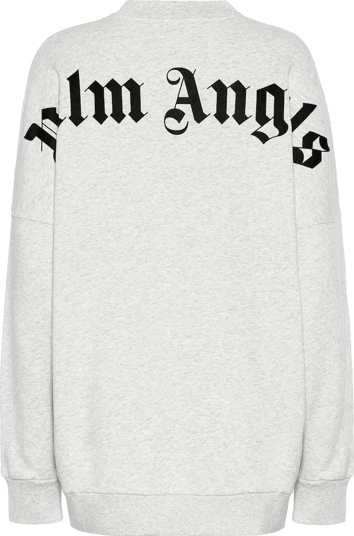 Palm Angels Logo cotton sweatshirt
