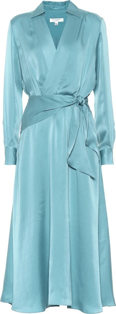 Equipment Vivienne silk-blend dress