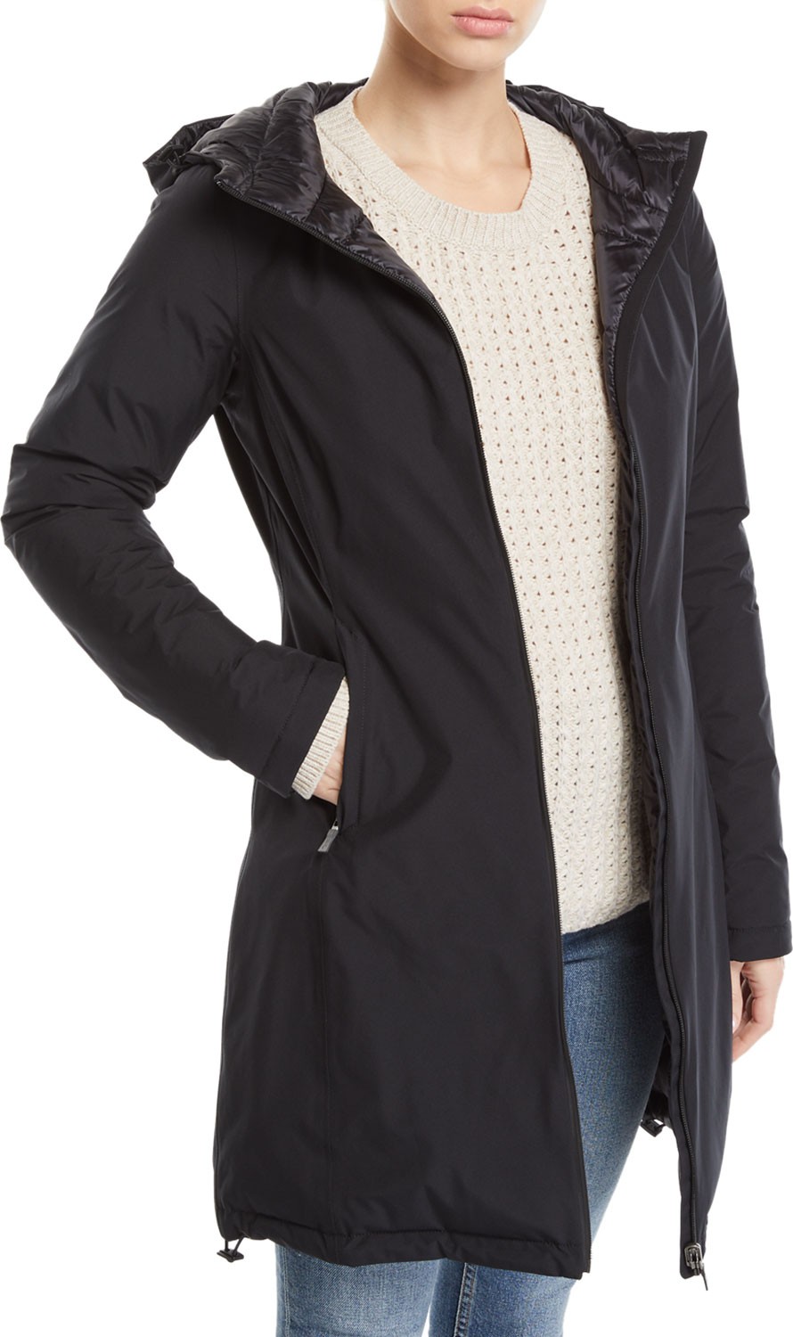 Herno Hooded Reversible Gore-Tex® Rain Coat