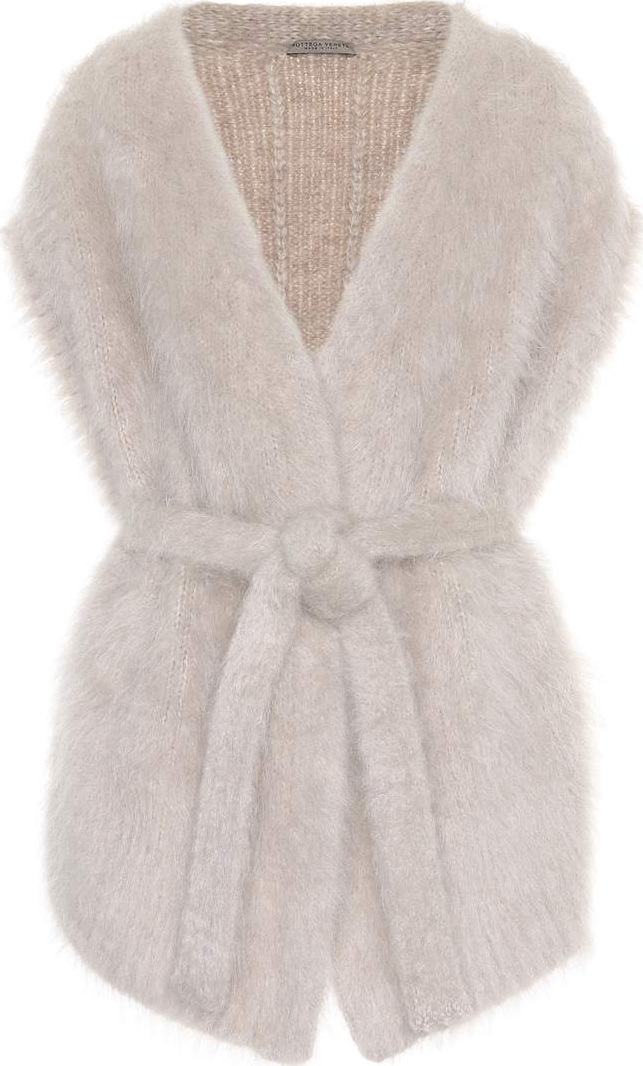 Bottega Veneta Sleeveless wool-blend cardigan