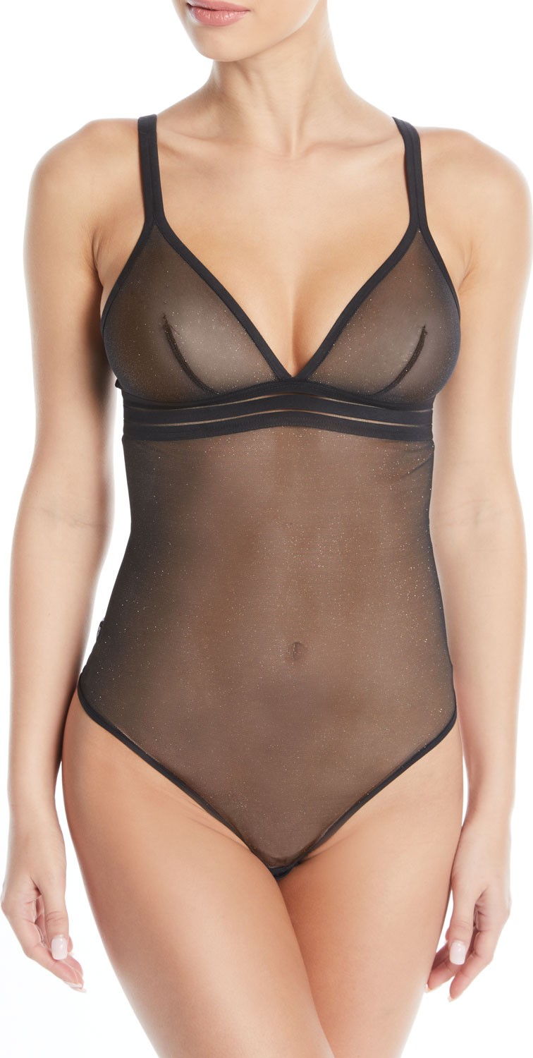 Maison Lejaby Nufit Galaxie Glittering Voile Bodysuit