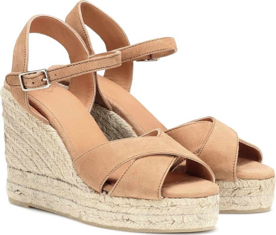 Castaner Blaudel suede wedge sandals