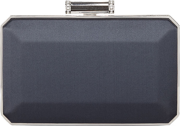 Judith Leiber Soho Satin Clutch Bag