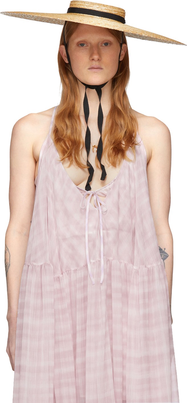 Jacquemus Beige Straw 'Le Chapeau Santon' Hat