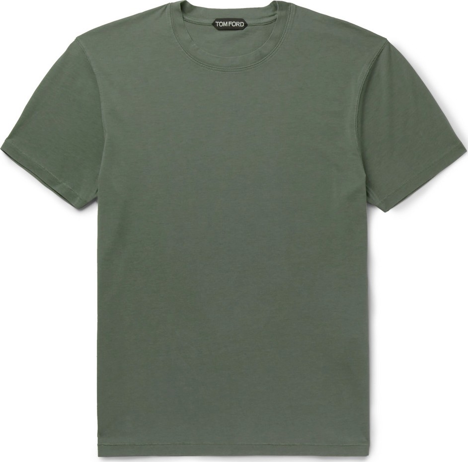 TOM FORD Lyocell and Cotton-Blend Jersey T-Shirt