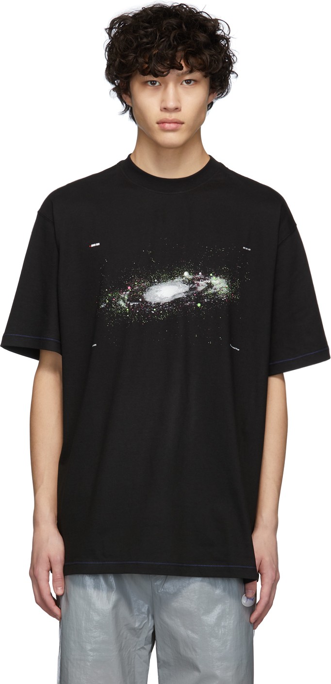 ADER error Black Anflation T-Shirt