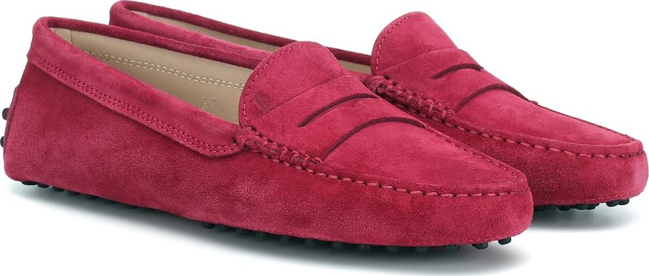 Tod's Gommino suede loafers