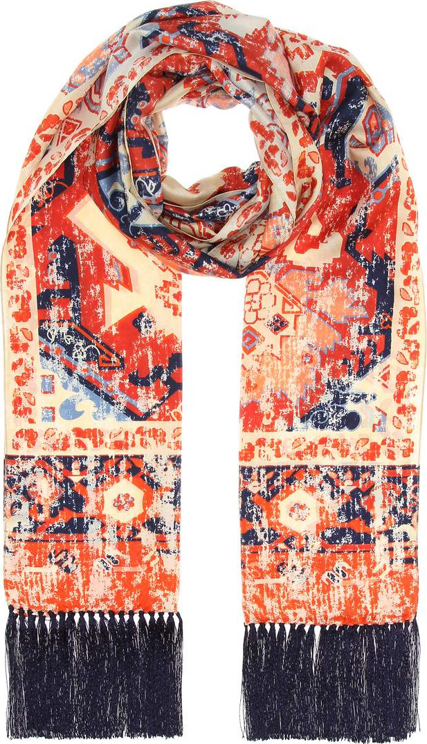 Acne Studios Printed silk scarf