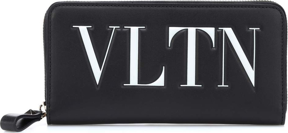 Valentino Valentino Garavani VLTN leather wallet