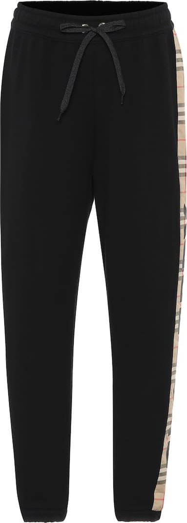 Burberry London England Vintage Check cotton trackpants