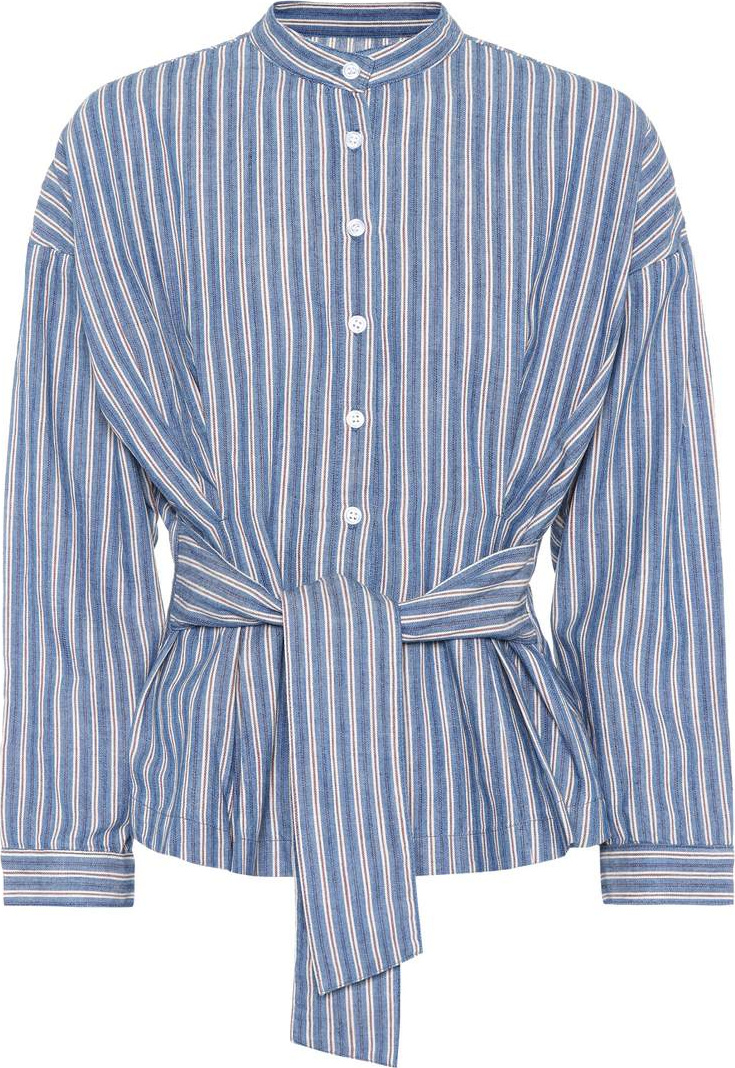 Citizens Of Humanity Steffy striped cotton blouse