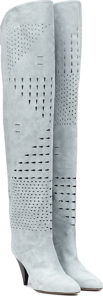 Isabel Marant Exclusive to Mytheresa – Lyde suede over-the-knee boots