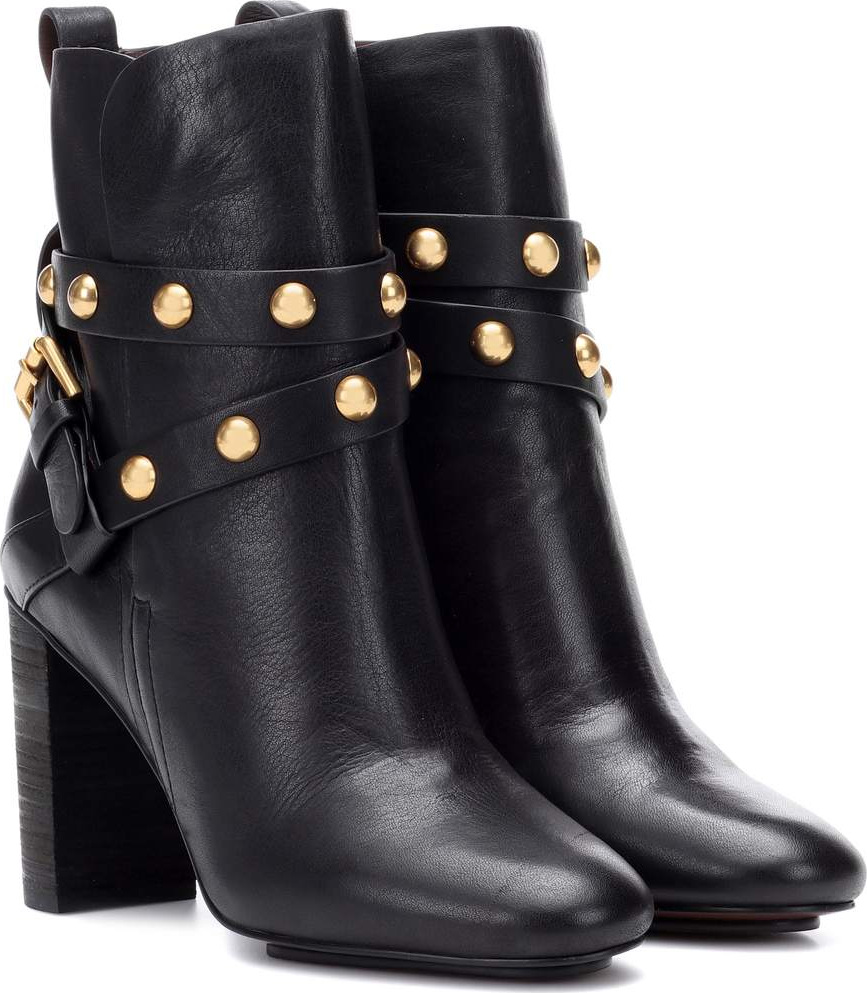 See By Chloé Cappa leather ankle boots