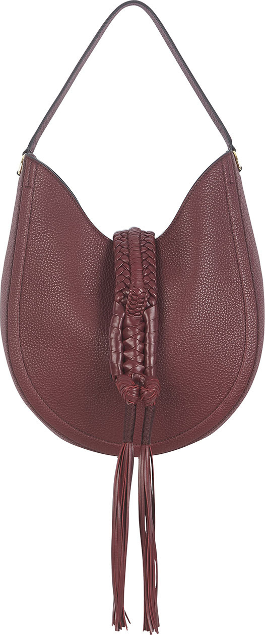 Altuzarra Ghianda Small Leather Hobo Bag