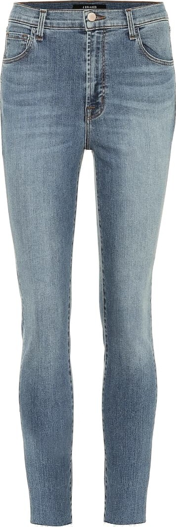 J BRAND Alana cropped high-rise skinny jeans