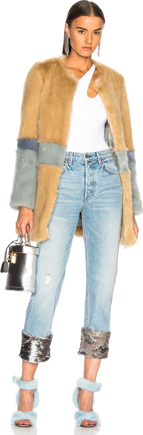 Shrimps Garfunkel Faux Fur Coat