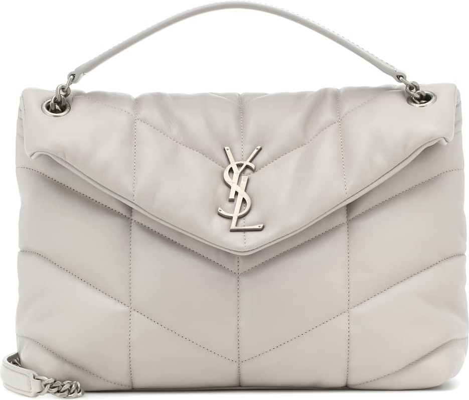 Saint Laurent Loulou Puffer Medium leather shoulder bag