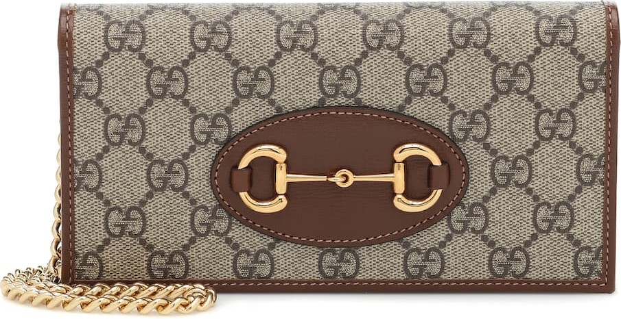 Gucci 1955 Horsebit canvas clutch