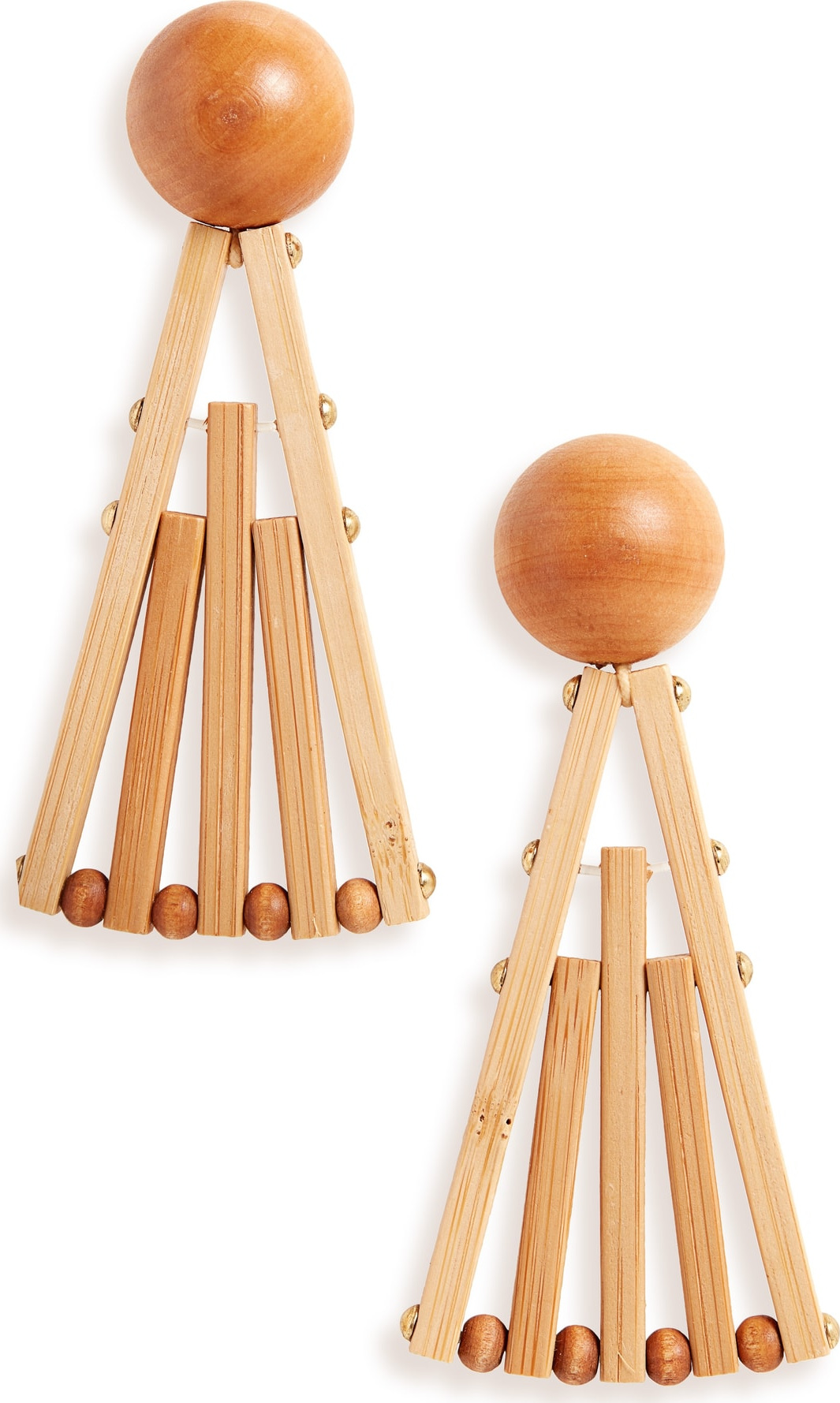 Cult Gaia Fan Earrings